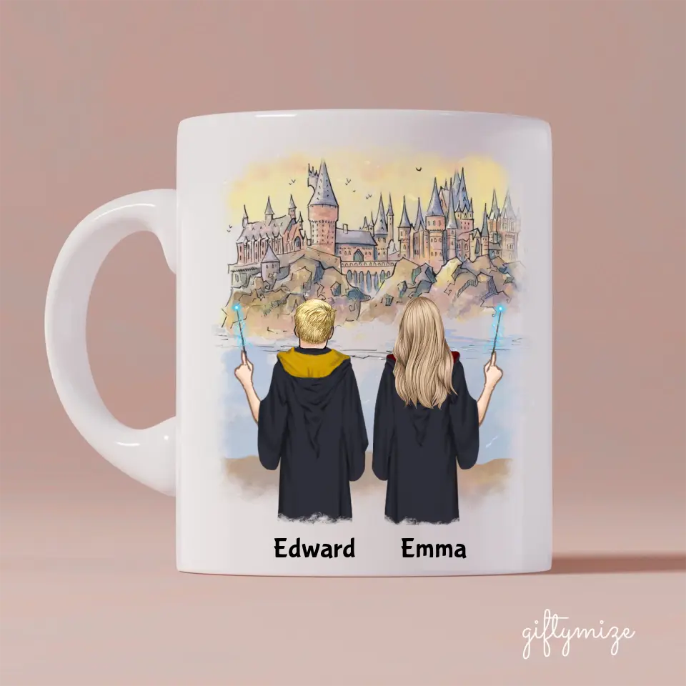 Harry Potter Inspired Man and Woman Personalized Mug - Name, skin, hai –  Giftymize™️