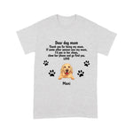 Funny Dog Mom Personalized T-Shirt - Dog, name, can be customized