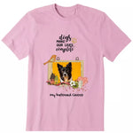 Dog House Frame Photo Upload Personalized T-Shirt - Photo, name, quote can be customized