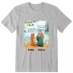 Chatting with Dog Mom Personalized T-Shirt - Dog, name, skin, hair, quote can be customized