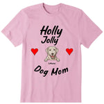 Jolly Dog Mama Personalized T-Shirt - Dog, name can be customized