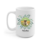 The Dog Is Mine Personalized Mug - Photo, name, dog can be customized