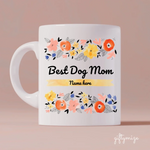 Love The Way Dog Are Personalized Mug - Photo, name, dog can be customized