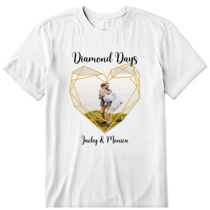 Diamond Days Personalized Photo Upload T-Shirt, Hoodie & Sweatshirt - Photo, name, text can be customized