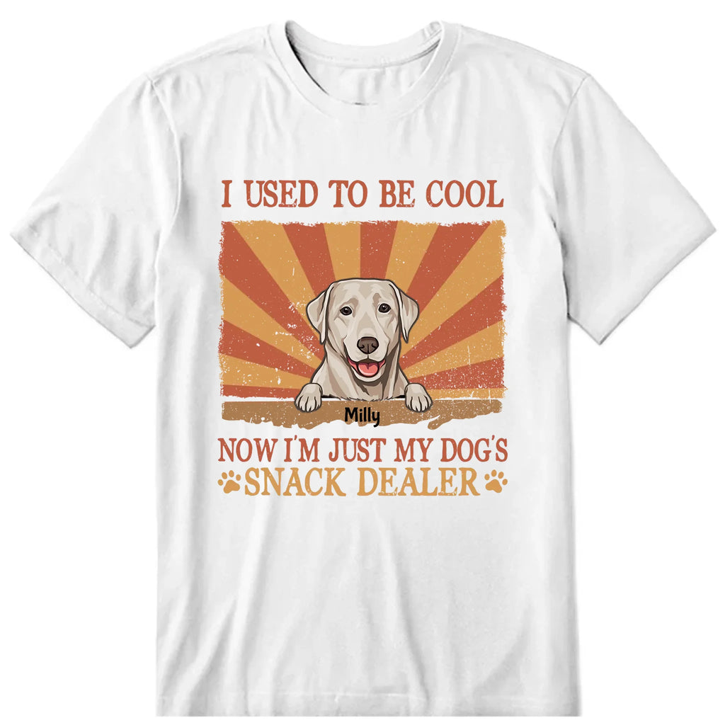 I'm Just My Dog's Snack Dealer Personalized T-Shirt, Hoodie & Sweatshirt - Dog, name can be customized