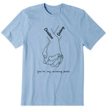 You're My Missing Piece Personalized T-Shirt, Hoodie & Sweatshirt - Name, text, name color can be customized