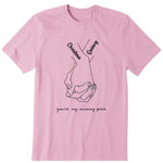You're My Missing Piece Personalized T-Shirt, Hoodie & Sweatshirt - Name, text, name color can be customized