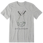 You're My Missing Piece Personalized T-Shirt, Hoodie & Sweatshirt - Name, text, name color can be customized