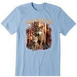 Father's Wolf Pack Personalized T-Shirt, Hoodie & Sweatshirt - Name, wolf pack can be customized