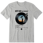Best Dad On Favorite Song Personalized T-Shirt, Hoodie & Sweatshirt - Song, name, artist, song duration can be customized