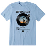 Best Dad On Favorite Song Personalized T-Shirt, Hoodie & Sweatshirt - Song, name, artist, song duration can be customized