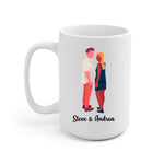 Always Together Personalized Mug - Name, couple, quote can be customized