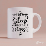 Camping View Partners Personalized Mug - Name, skin, hair, background, quote can be customized
